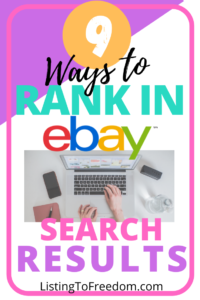 Rank In eBay Search Results